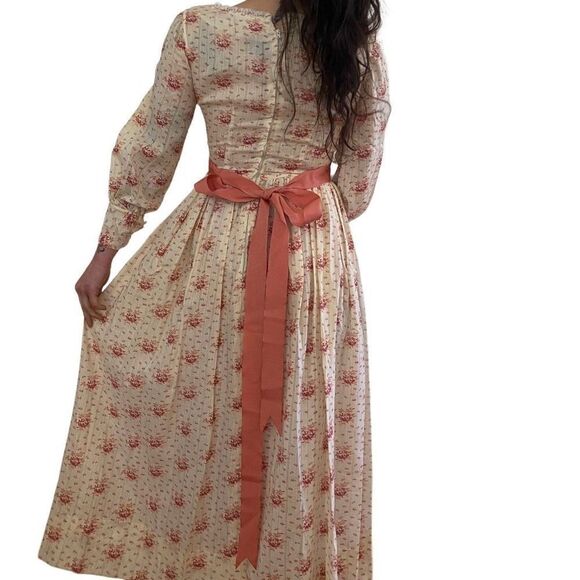 Vintage 60’s-70’s Prairie Style Maxi Dress - Picture 5 of 14